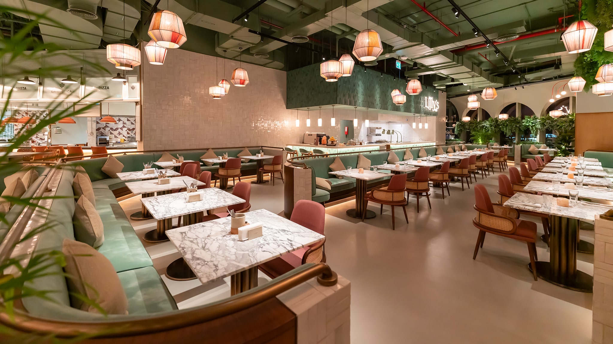 social dining interior